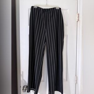 Discovery Black and White Pinstripe Trousers